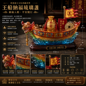 王船納福琉璃盞｜典藏版